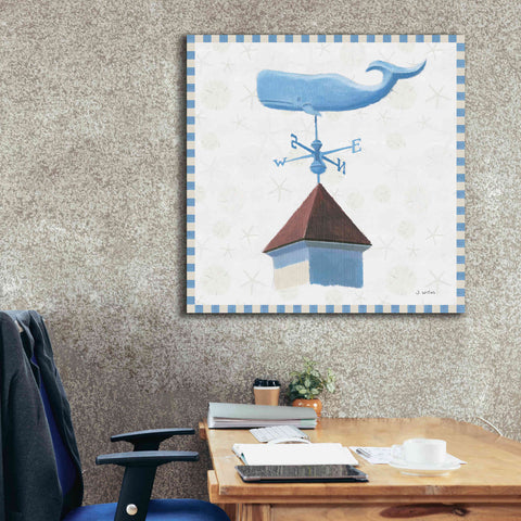 Image of 'Beach Days V' by James Wiens, Canvas Wall Art,37 x 37