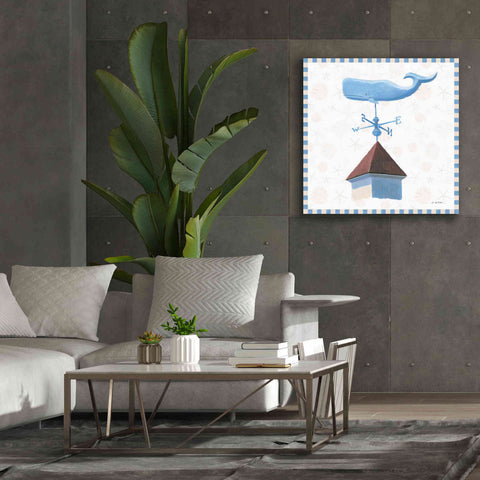 Image of 'Beach Days V' by James Wiens, Canvas Wall Art,37 x 37