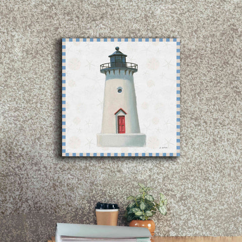 Image of 'Beach Days VI' by James Wiens, Canvas Wall Art,18 x 18