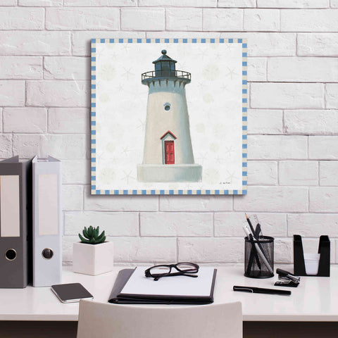 Image of 'Beach Days VI' by James Wiens, Canvas Wall Art,18 x 18