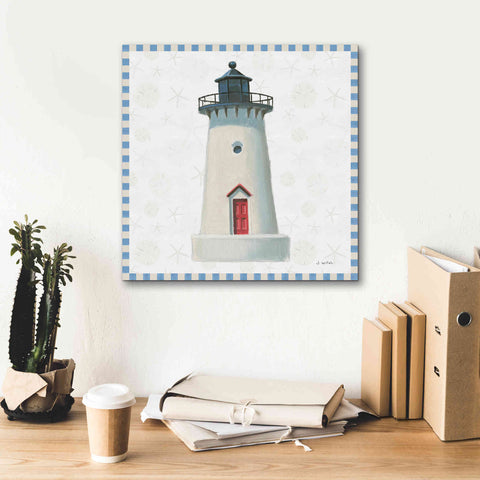 Image of 'Beach Days VI' by James Wiens, Canvas Wall Art,18 x 18