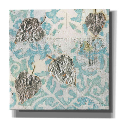 Image of 'Gracefully Blue I' by James Wiens, Canvas Wall Art,12x12x1.1x0,18x18x1.1x0,26x26x1.74x0,37x37x1.74x0