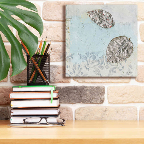 Image of 'Gracefully Blue II' by James Wiens, Canvas Wall Art,12 x 12