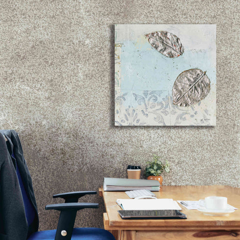 Image of 'Gracefully Blue II' by James Wiens, Canvas Wall Art,26 x 26