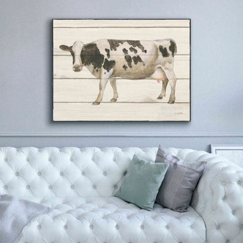 Image of 'Country Cow VI' by James Wiens, Canvas Wall Art,54 x 40