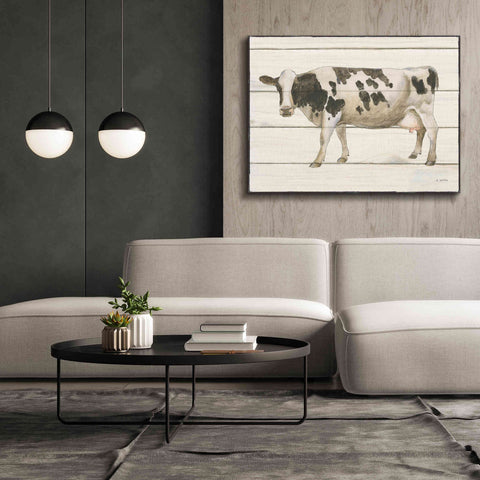 Image of 'Country Cow VI' by James Wiens, Canvas Wall Art,54 x 40