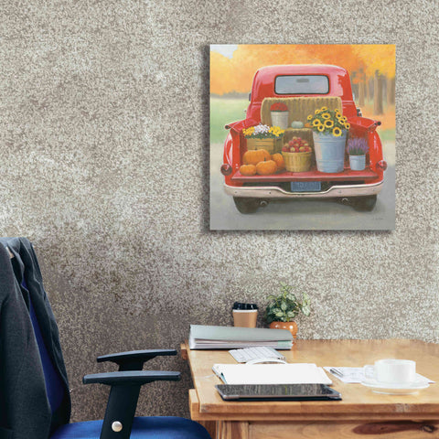 Image of 'Heartland Harvest Moments I' by James Wiens, Canvas Wall Art,26 x 26