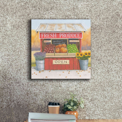 Image of 'Heartland Harvest Moments II' by James Wiens, Canvas Wall Art,18 x 18