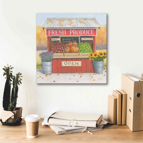 Image of 'Heartland Harvest Moments II' by James Wiens, Canvas Wall Art,18 x 18