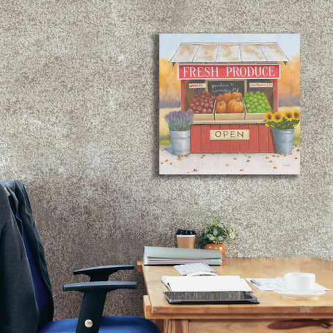 Image of 'Heartland Harvest Moments II' by James Wiens, Canvas Wall Art,26 x 26