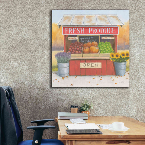 Image of 'Heartland Harvest Moments II' by James Wiens, Canvas Wall Art,37 x 37