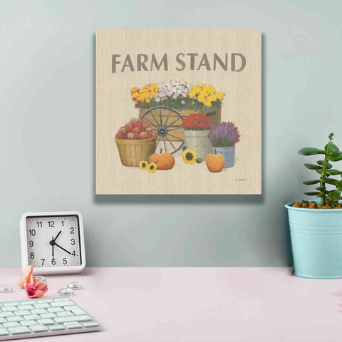 Image of 'Heartland Harvest Moments VI' by James Wiens, Canvas Wall Art,12 x 12