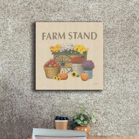 Image of 'Heartland Harvest Moments VI' by James Wiens, Canvas Wall Art,18 x 18