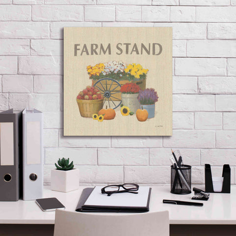 Image of 'Heartland Harvest Moments VI' by James Wiens, Canvas Wall Art,18 x 18