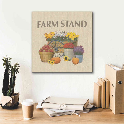 Image of 'Heartland Harvest Moments VI' by James Wiens, Canvas Wall Art,18 x 18