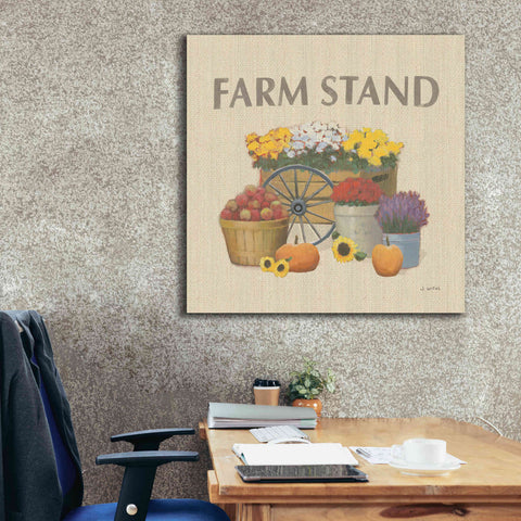 Image of 'Heartland Harvest Moments VI' by James Wiens, Canvas Wall Art,37 x 37