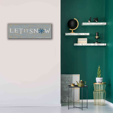 Image of 'Christmas Affinity I Grey' by James Wiens, Canvas Wall Art,36 x 12