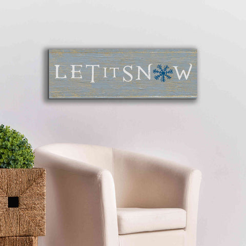 Image of 'Christmas Affinity I Grey' by James Wiens, Canvas Wall Art,36 x 12