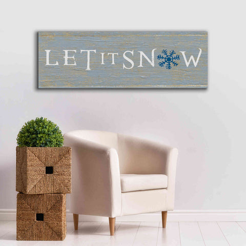 Image of 'Christmas Affinity I Grey' by James Wiens, Canvas Wall Art,60 x 20