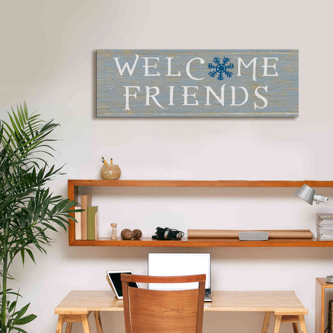 Image of 'Christmas Affinity II Grey' by James Wiens, Canvas Wall Art,36 x 12