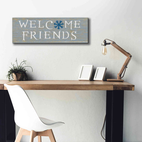 Image of 'Christmas Affinity II Grey' by James Wiens, Canvas Wall Art,36 x 12