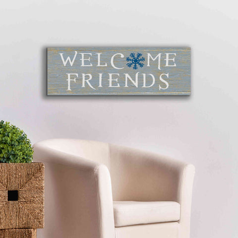 Image of 'Christmas Affinity II Grey' by James Wiens, Canvas Wall Art,36 x 12