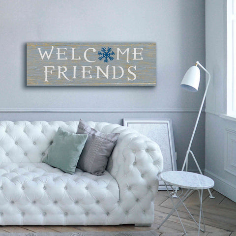 Image of 'Christmas Affinity II Grey' by James Wiens, Canvas Wall Art,60 x 20