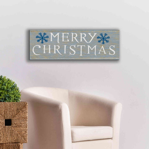 Image of 'Christmas Affinity III Grey' by James Wiens, Canvas Wall Art,36 x 12