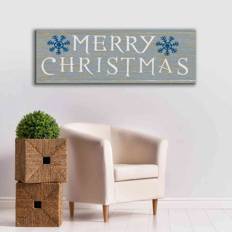 Image of 'Christmas Affinity III Grey' by James Wiens, Canvas Wall Art,60 x 20