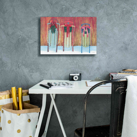 Image of 'Christmas Affinity V' by James Wiens, Canvas Wall Art,18 x 12