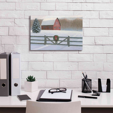 Image of 'Christmas Affinity VI' by James Wiens, Canvas Wall Art,18 x 12