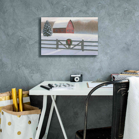 Image of 'Christmas Affinity VI' by James Wiens, Canvas Wall Art,18 x 12