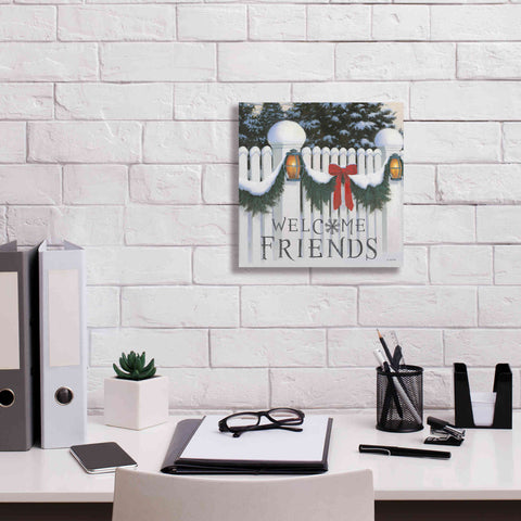 Image of 'Christmas Affinity VIII' by James Wiens, Canvas Wall Art,12 x 12