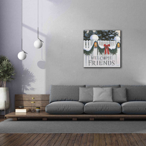 Image of 'Christmas Affinity VIII' by James Wiens, Canvas Wall Art,37 x 37