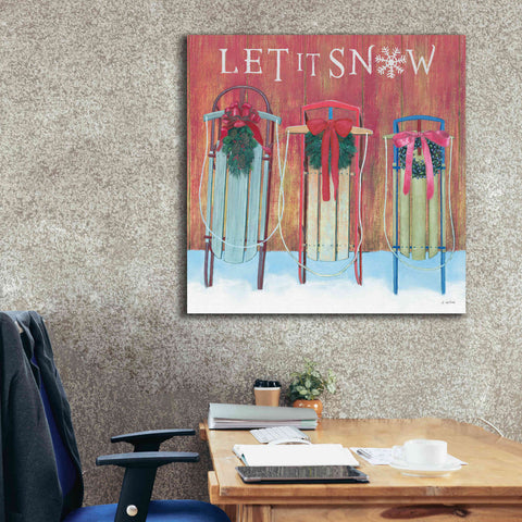 Image of 'Christmas Affinity IX' by James Wiens, Canvas Wall Art,37 x 37