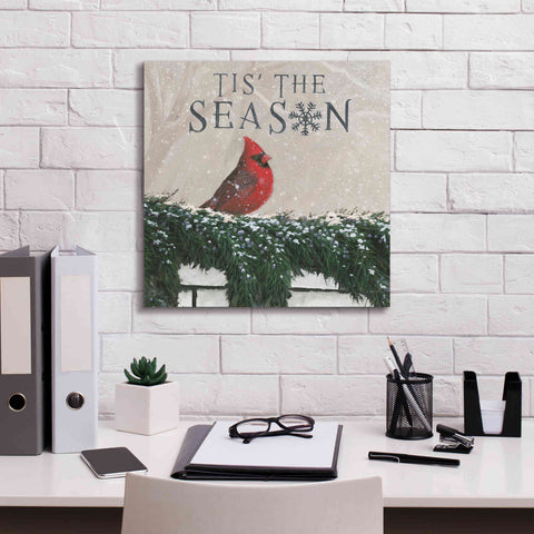 Image of 'Christmas Affinity X' by James Wiens, Canvas Wall Art,18 x 18