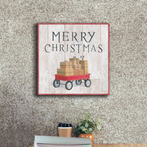 Image of 'Christmas Affinity XII' by James Wiens, Canvas Wall Art,18 x 18