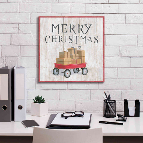 Image of 'Christmas Affinity XII' by James Wiens, Canvas Wall Art,18 x 18