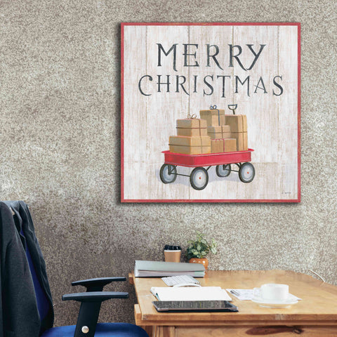 Image of 'Christmas Affinity XII' by James Wiens, Canvas Wall Art,37 x 37