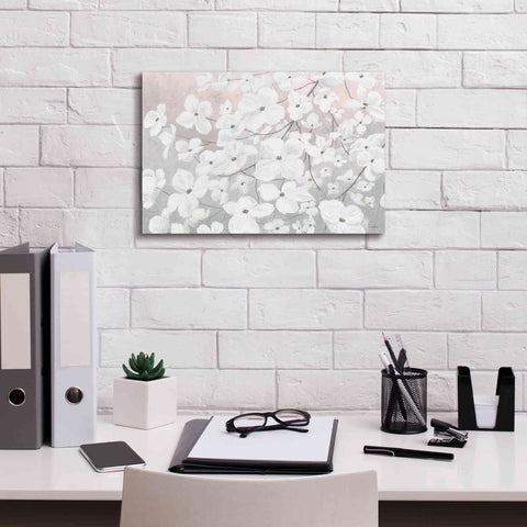 Image of 'Bringing in Blossoms' by James Wiens, Canvas Wall Art,18 x 12