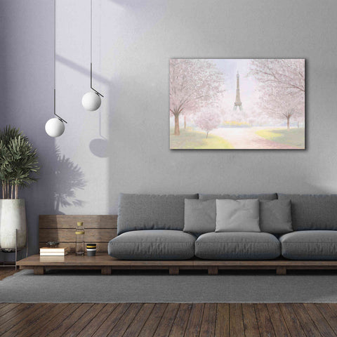 Image of 'Pretty Paris' by James Wiens, Canvas Wall Art,60 x 40