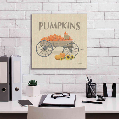 Image of 'Heartland Harvest Moments IV' by James Wiens, Canvas Wall Art,18 x 18