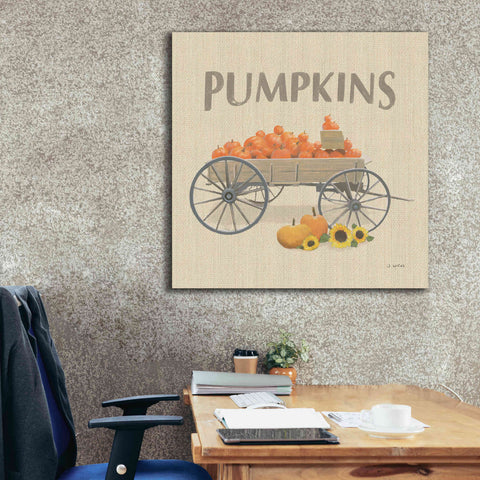 Image of 'Heartland Harvest Moments IV' by James Wiens, Canvas Wall Art,37 x 37