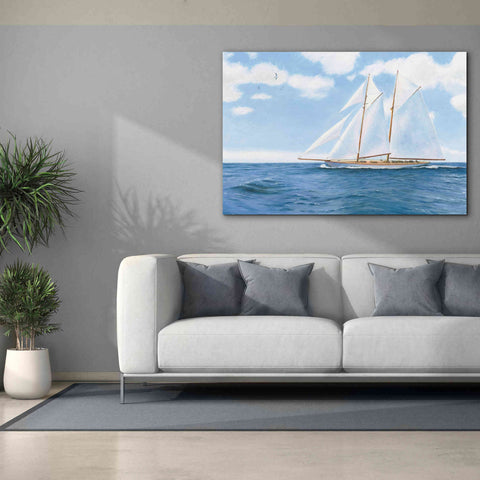 Image of 'Majestic Sailboat' by James Wiens, Canvas Wall Art,60 x 40