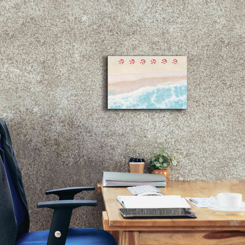 Image of 'Sky Seaview I' by James Wiens, Canvas Wall Art,18 x 12