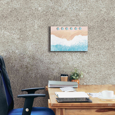 Image of 'Sky Seaview II' by James Wiens, Canvas Wall Art,18 x 12