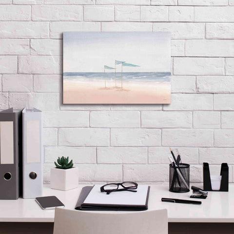 Image of 'Salento Coast I' by James Wiens, Canvas Wall Art,18 x 12