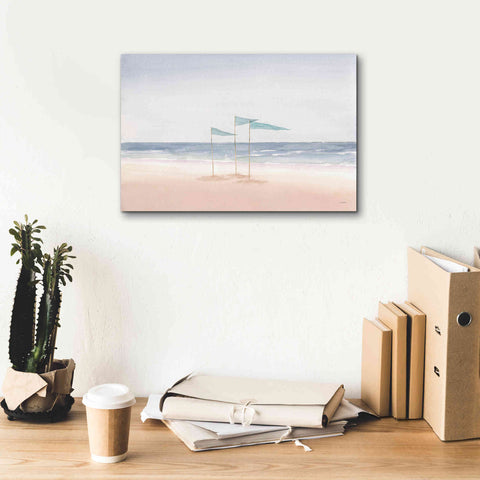 Image of 'Salento Coast I' by James Wiens, Canvas Wall Art,18 x 12