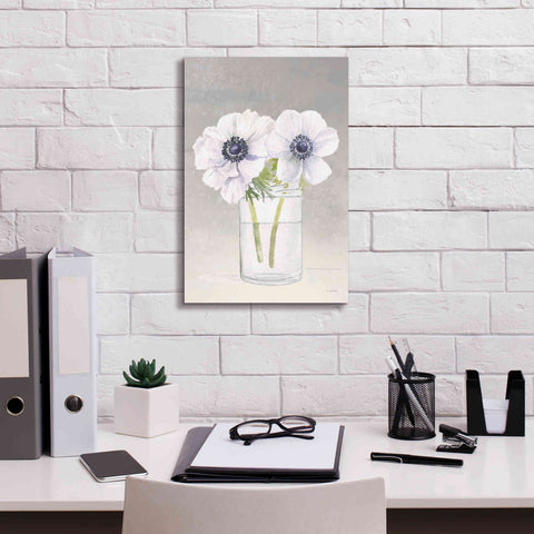 Image of 'Tranquil Blossoms I' by James Wiens, Canvas Wall Art,12 x 18