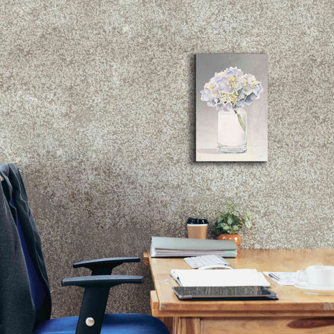 Image of 'Tranquil Blossoms III' by James Wiens, Canvas Wall Art,12 x 18